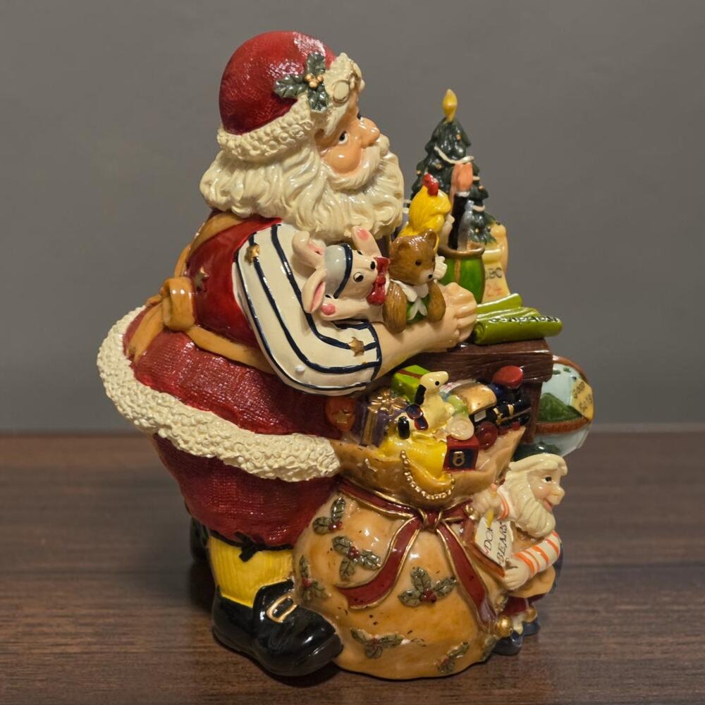 Fitz and Floyd Holiday Musical Collection Plays TOYLAND NIB - Picture 6 of 9